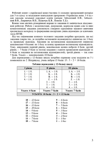 Українська мова. 5 клас. Робочий зошит. Частина 1 (за модельною програмою Заболотного О.В. та ін.) - фото 2