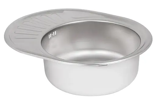 Кухонная мойка Brinex 5745 0,8 мм, врезная BRIN5745SAT08 - фото 3