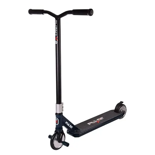 Самокат трюковый 2-х колесный TR21008 (RL7T) Extreme Motion PULSE, PU 120 мм, цельный алюминий Синий