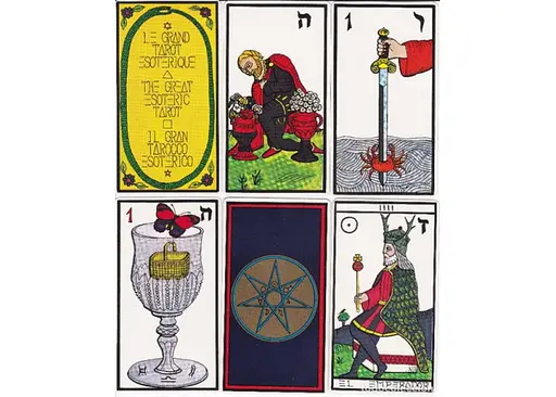 Карты Таро Fournier – эзотерическое бревно (El Gran Tarot Esoterico) (ВР_КТЕК) - фото 4