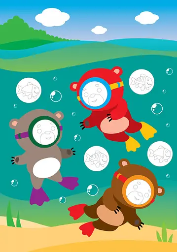 Розвиваюча велика книга "Ліс" 403617 з наклейками - фото 2