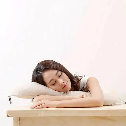 Подушка 8H Travel U-Shaped Pillow Cream  - фото 4