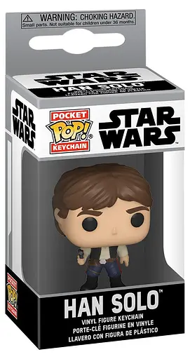 Фігурка-брелок Зоряні Війни Хан Соло Funko Pop Star Wars Han Solo 4 см Trinket SW HS - фото 3