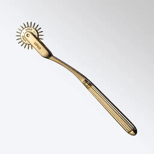Колесо Вартенберга Upko Spiked Metal Pinwheel 18 см золотий - фото 5