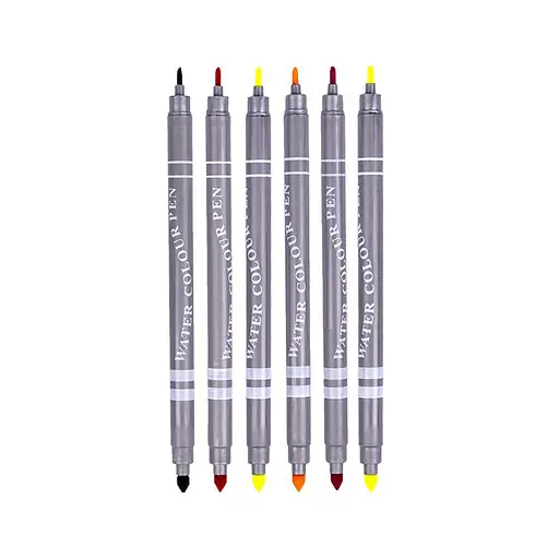 Дитячі Фломастери "Двосторонній" COLOR-IT 108-10F 10 кольорів - фото 2