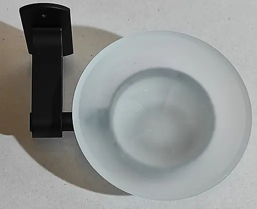 Мыльница настенная New Mezer черная SM13-0013 - фото 3