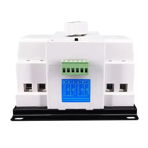 Моторизованный автоматический переключатель ввода резерва Tomzn TOQ3-63/2P 2 полюса 63 Ампер - фото 3