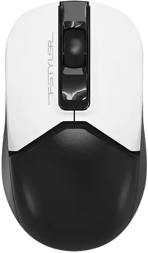 Мышь беспроводная A4Tech FG12S Black/White