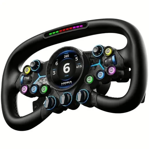 Кермо MOZA Racing Vision GS Steering Екран 2.8" RGB - фото 3