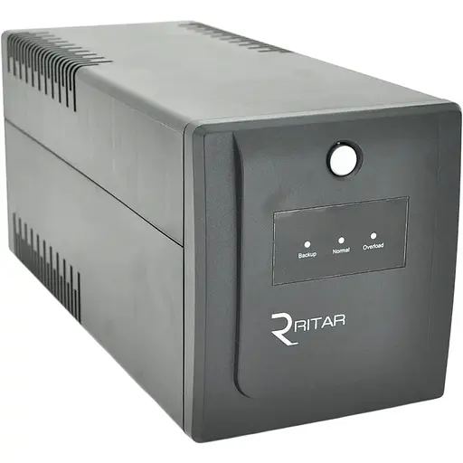 ИБП Ritar RTP1500 (900W) Proxima-L, LED, AVR, 3st, 4xSCHUKO socket, 2x12V9Ah, plastik Case ( 340 x 140 x 170 ) Q2