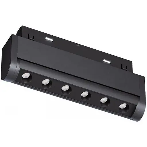 Світильник магнітний трековий Kloodi KDMG-TORN130 6W 3K BK - фото 1