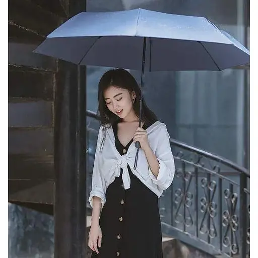 Зонтик RunMi 90 Points 64 см (5052GR) серый - фото 7