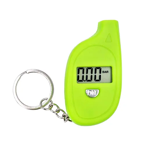 Манометр (тестер давления шин) цифровой LCD дисплей салатовый (G0001640) - фото 3