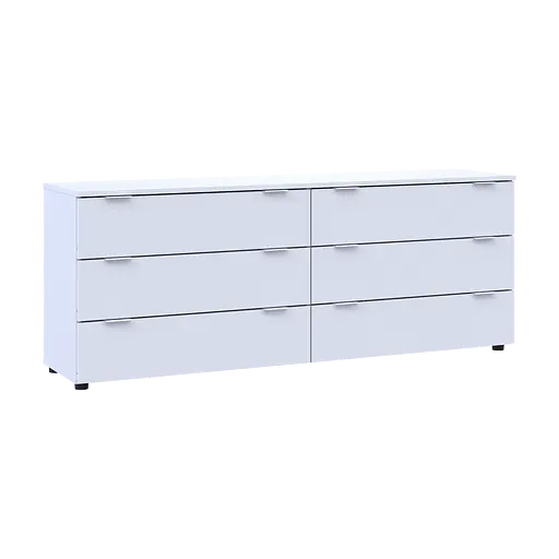Комод Doros Рон 9 Белый 6 Ящик 160х38х62 (41516175) - фото 4