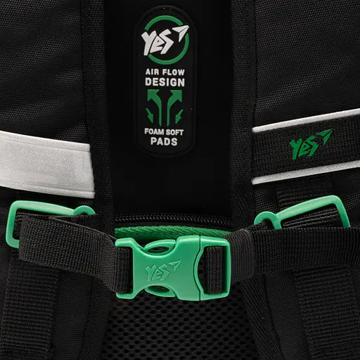 Рюкзак школьный каркасный YES H-100 "Minecraft Special", 559117 - фото 3