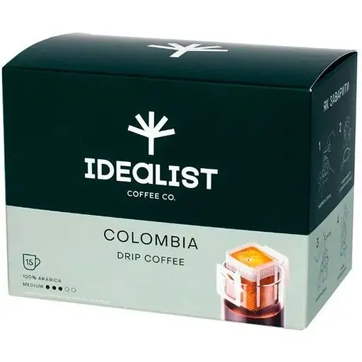 Дрип-кофе Idealist Coffee Co Колумбия 15 шт - фото 1