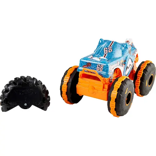 Машинка на радиоуправлении Mattel Hot Wheels Monster Trucks Rhinomite 1:24 (JBK11) - фото 3