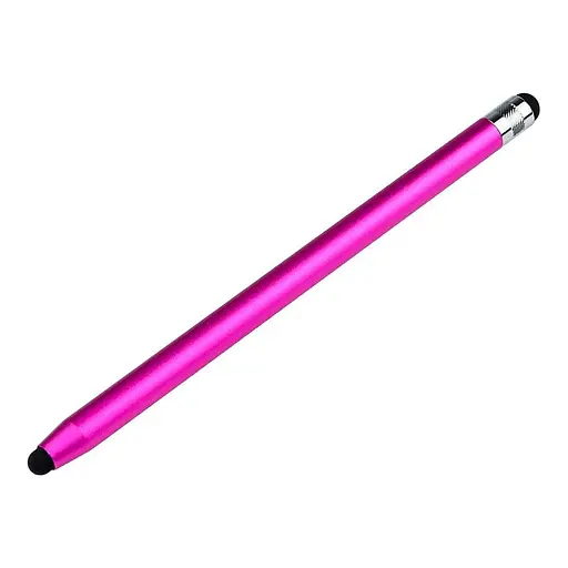 Стилус ємнісний, двосторонній, алюмінієвий, пурпуровий - фото 3