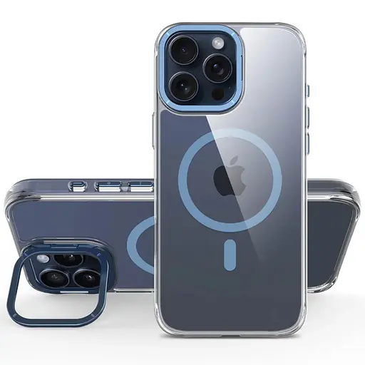 Чохол Epik TPU Space Case Apex with MagSafe для Apple iPhone 15 Pro 6.1 Navy Blue - фото 3