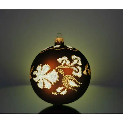 Набір ялинкових прикрас Різдвяні історії Код нації: Кримський 3 кулі скло (4820001107180) - фото 8