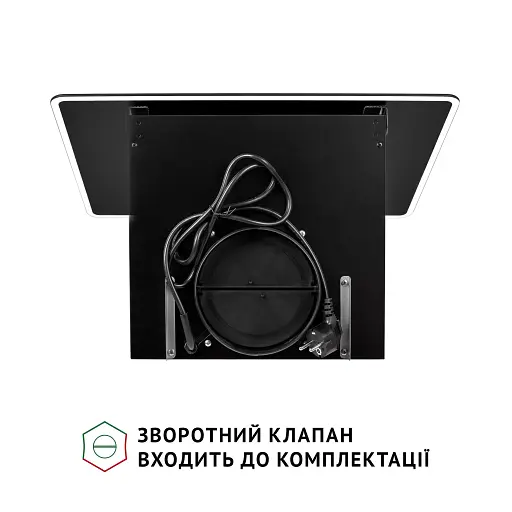 Вытяжка декоративная наклонная PERFELLI VICCO 5HSR NERO - фото 8