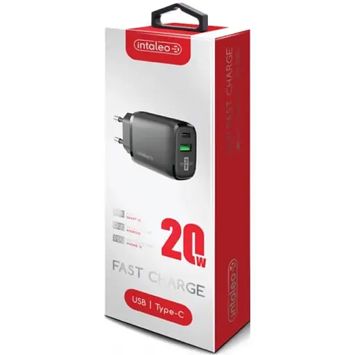 Мережевий зарядний пристрій Intaleo TCGQPD220 (2USBx3A) Black (1283126509995) - фото 4