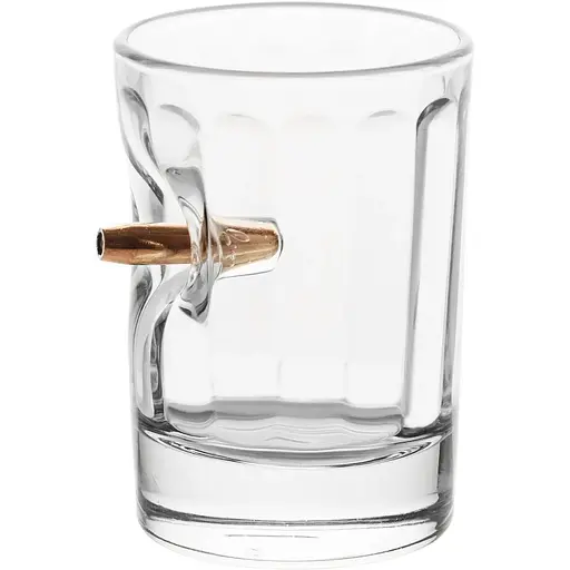 Набір чарок Gun&Fun гранені з кулею кал 5.45 кількість 6 штук об’єм 50 мл - фото 3