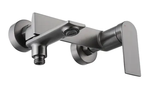 Смеситель для ванны Rea Storm gun grey настенный с изливом REA-B4585 Графит - фото 3