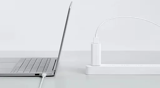 Зарядний пристрій Xiaomi 120W Combo з кабелем юсб-с (MDY-13-EE) білий - фото 4