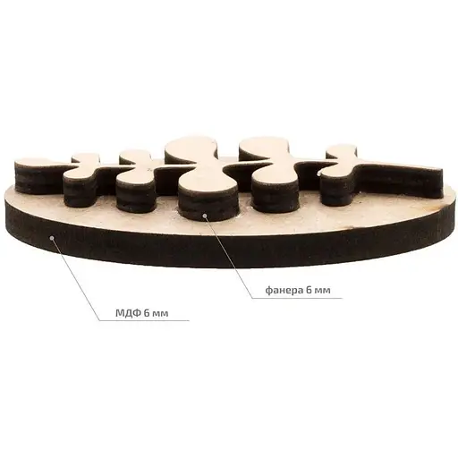 Штамп для вибійки Rosa Talent №14 Ботаніка 4x8см - фото 2