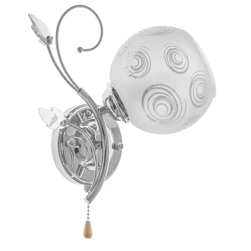 Бра Brille LK-584W/1 настінне накладне класичне E27 CH