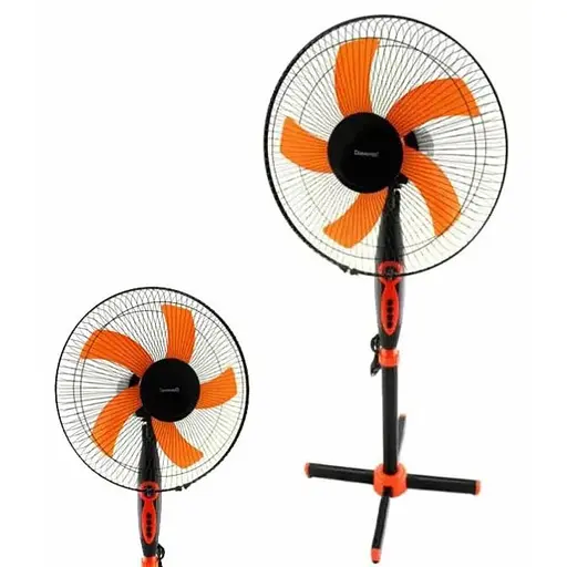 Вентилятор напольный 3в1 Domotec MS-1620 настольный настенный с металлическими лопастями 3 скорости 40 Вт - фото 1