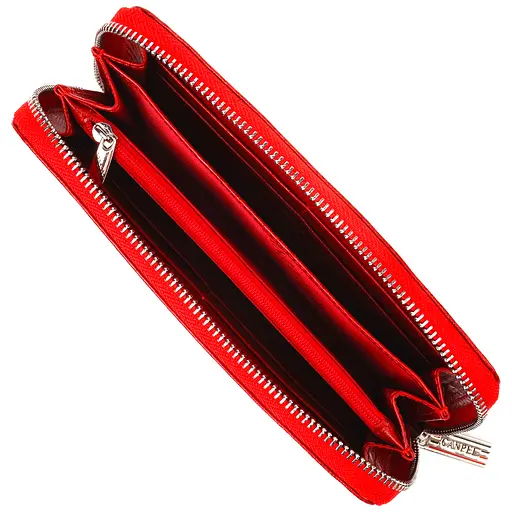 Женский кожаный кошелек Canpellini 19х9.5х2.5 см acs0025122 - фото 4