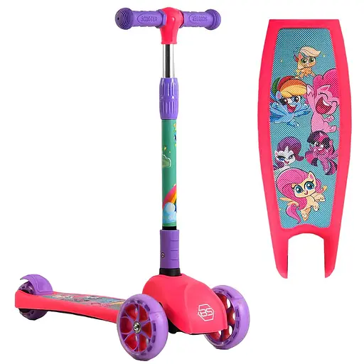 Самокат Best Scooter Різнокольоровий 000254874
