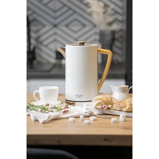 Электрочайник Adler AD 1347 White - фото 10