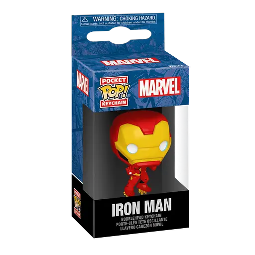 Коллекционная фигурка брелок Funko Pop Марвел Железный человек Marvel Iron Man 4 см IM K1421 - фото 3
