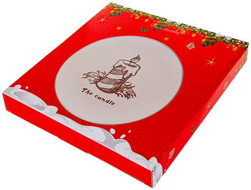 Тарелка Lefard 858-0039 Новогодняя керамика 21 см Белый - фото 3