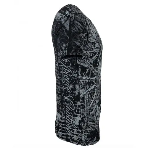 Футболка Xtreme Couture by Affliction Men T-Shirt Soul Taker Black Biker 4XL - фото 3