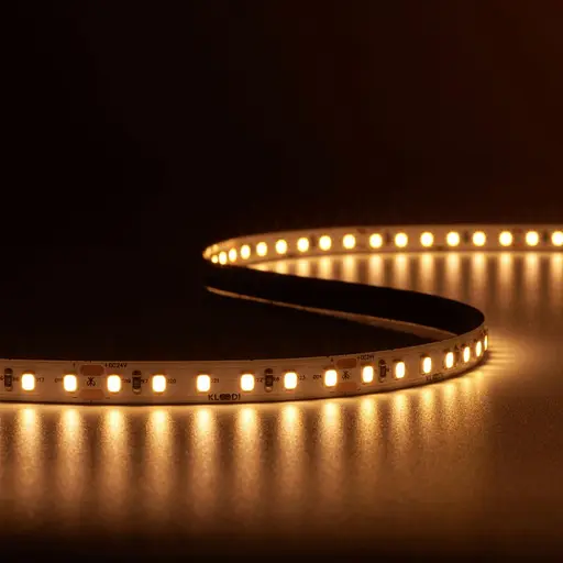 LED Стрічка 8,6W 120LED 2700K 745LM RA90 IP20 24V KLOODI KD2835-120-8.6W-2.7К-24V - фото 3