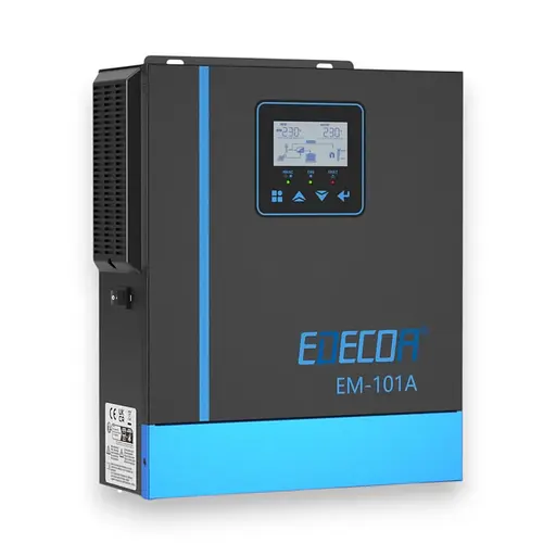 Гибридный солнечный инвертор EDECOA EM-101A 12V 1000W - фото 1