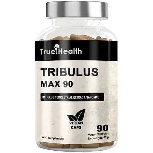 Экстракт трибулуса террестриса True Health Tribulus Max 200 mg, 90 вегакапсул для поддержания половой функции
