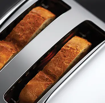 Тостер Russell Hobbs Chester 1200 Вт метал сріблястий - фото 2