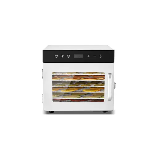 Дегидратор сушилка для овощей фруктов мяса грибов 6 лотков 500Вт SS - 06X