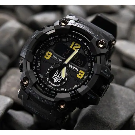 Мужские наручные часы Besta Symbol (Черные) - фото 8