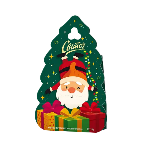 Подарунковий набір цукерок Світоч Ялинка 397 г (938371)
