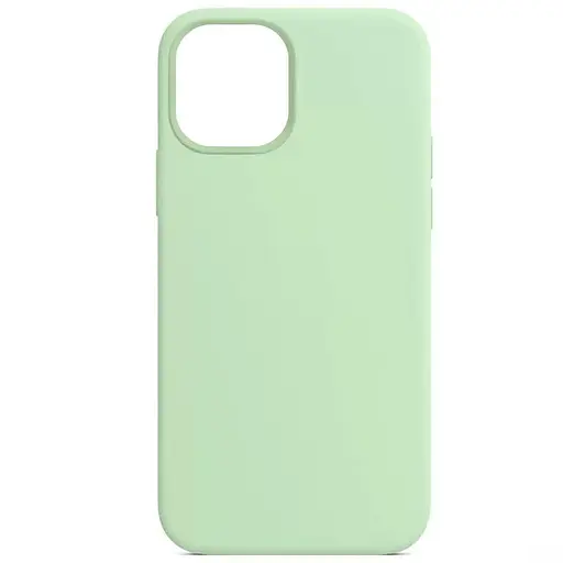Чохол Epik Silicone Case Full Protective AA NO LOGO для Apple iPhone 11 Pro Max 6.5 Зелений/Pistachio - фото 1
