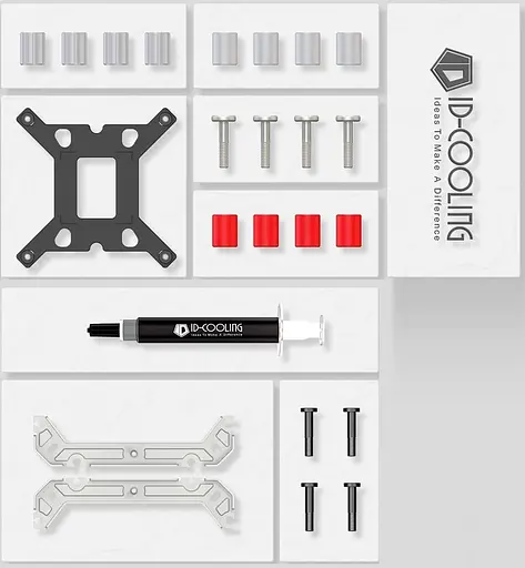 Кулер для процессора ID-Cooling SE-206-XT White (SE-206-XT White) - фото 7