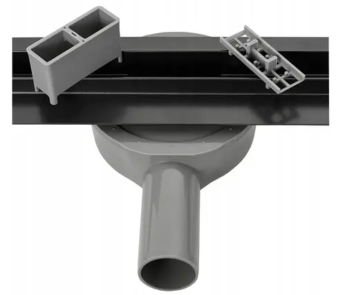 Душевой канал Rea Neo Slim Pro 50 см black REA-G6992 - фото 8