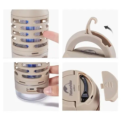 Ліхтар антимоскітний Naturehike NH22ZM005 (Зелений) - фото 2