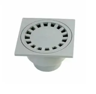 Трап вертикальный Pestan 50 мм с пластиковой решеткой 150х150 мм (240159) - фото 2